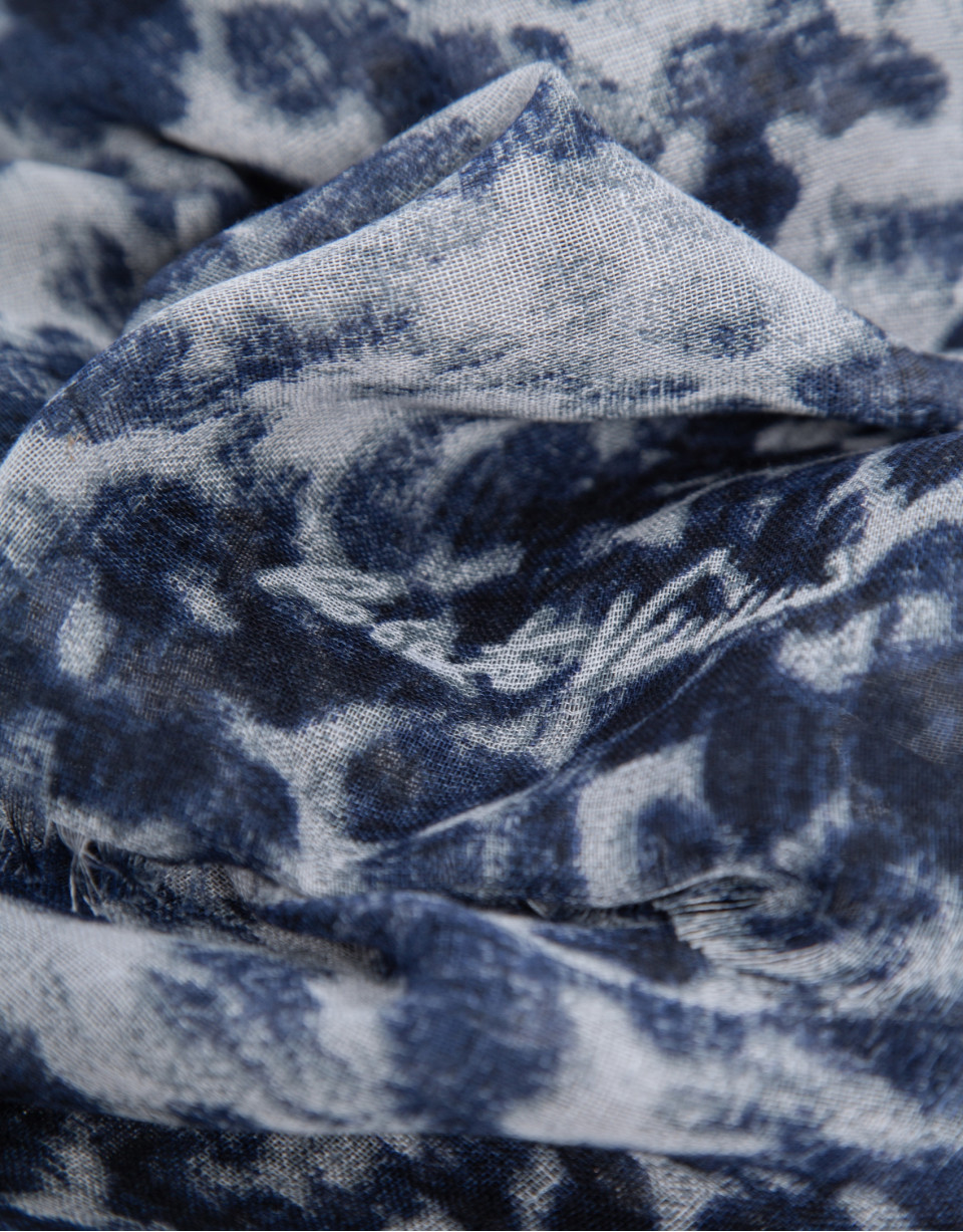 Scarf made from a blend of cotton, modal and ... | Roberto Verino