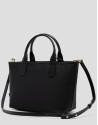 Dafne Midi black nylon handbag - Woman - SS2026 | Roberto Verino