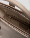 Dafne Midi beige nylon handbag - Woman - SS2026 | Roberto Verino