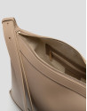 Lila camel leather hobo bag - Woman - SS2026 | Roberto Verino