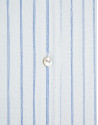 Blusa manga corta seersucker algodón blanco ... | Roberto Verino
