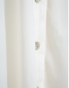 Vestido camisero escote pico crudo - Mujer | Roberto Verino