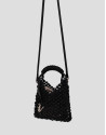 Bolso Alison Mini piel anudada negra - Mujer | Roberto Verino