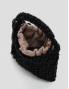 Bolso Alison Mini piel anudada negra - Mujer | Roberto Verino