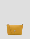 Bolso bandolera Megan Messenger piel mostaza | Roberto Verino