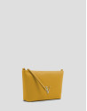Bolso bandolera Megan Messenger piel mostaza | Roberto Verino