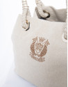 Bolso Tote Daría lona color arena