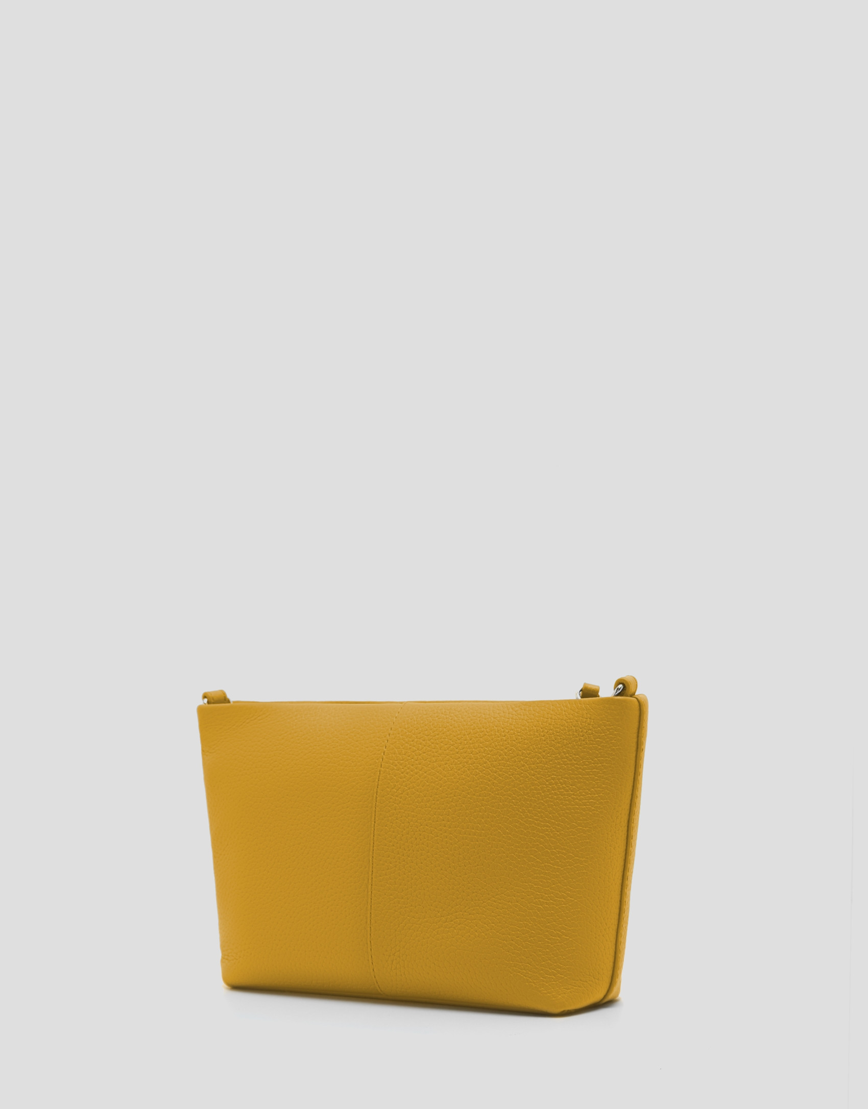 Bolso bandolera Megan Messenger piel mostaza | Roberto Verino