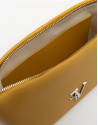Bolso bandolera Megan Messenger piel mostaza | Roberto Verino