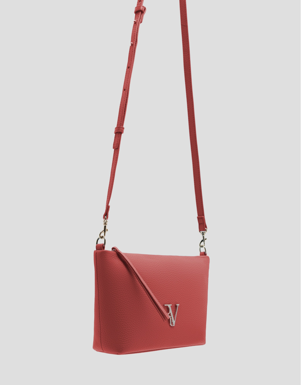 Bolso bandolera Megan Messenger piel naranja ... | Roberto Verino