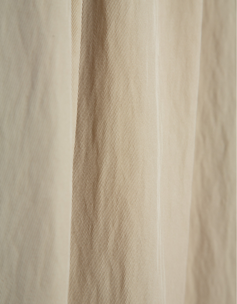 Beige flowing midi skirt - Woman - SS2026 | Roberto Verino