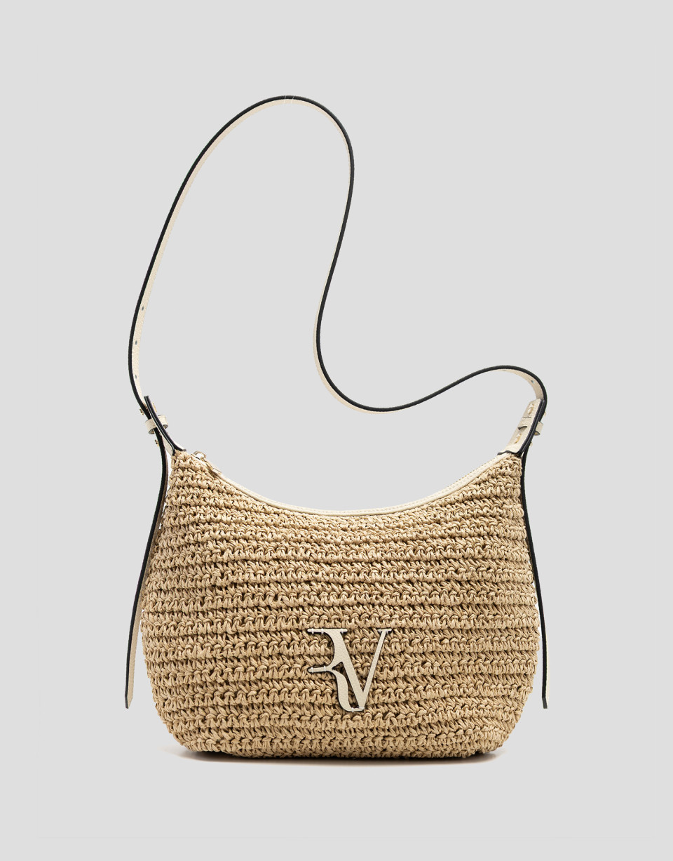 Bolso de hombro Jimena Shoulder crudo - Mujer | Roberto Verino