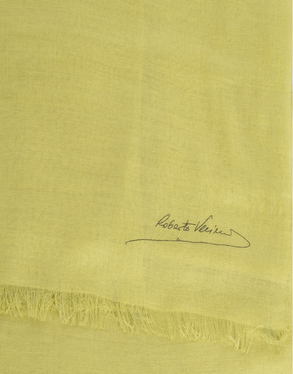 Foulard liso amarillo