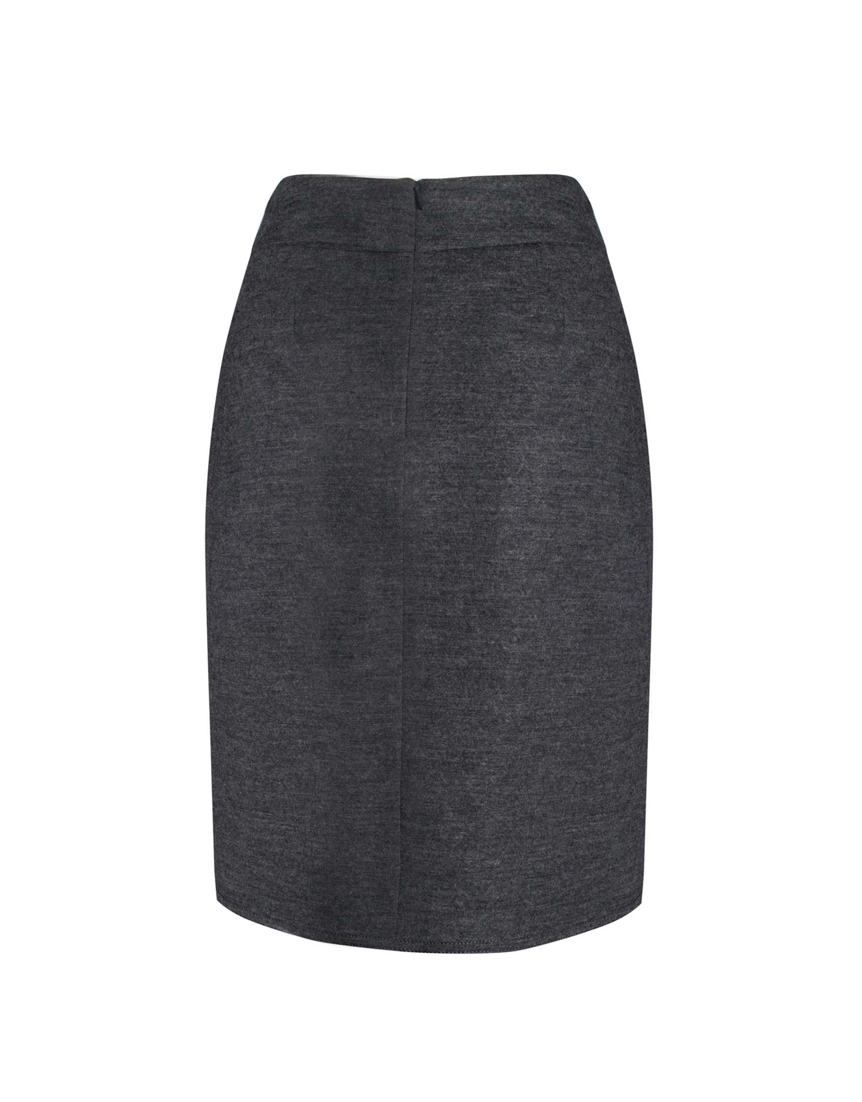 Jacquard short skirt bordeaux