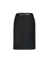 Black wrap skirt