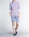 Camisa multicolor sport cuadros