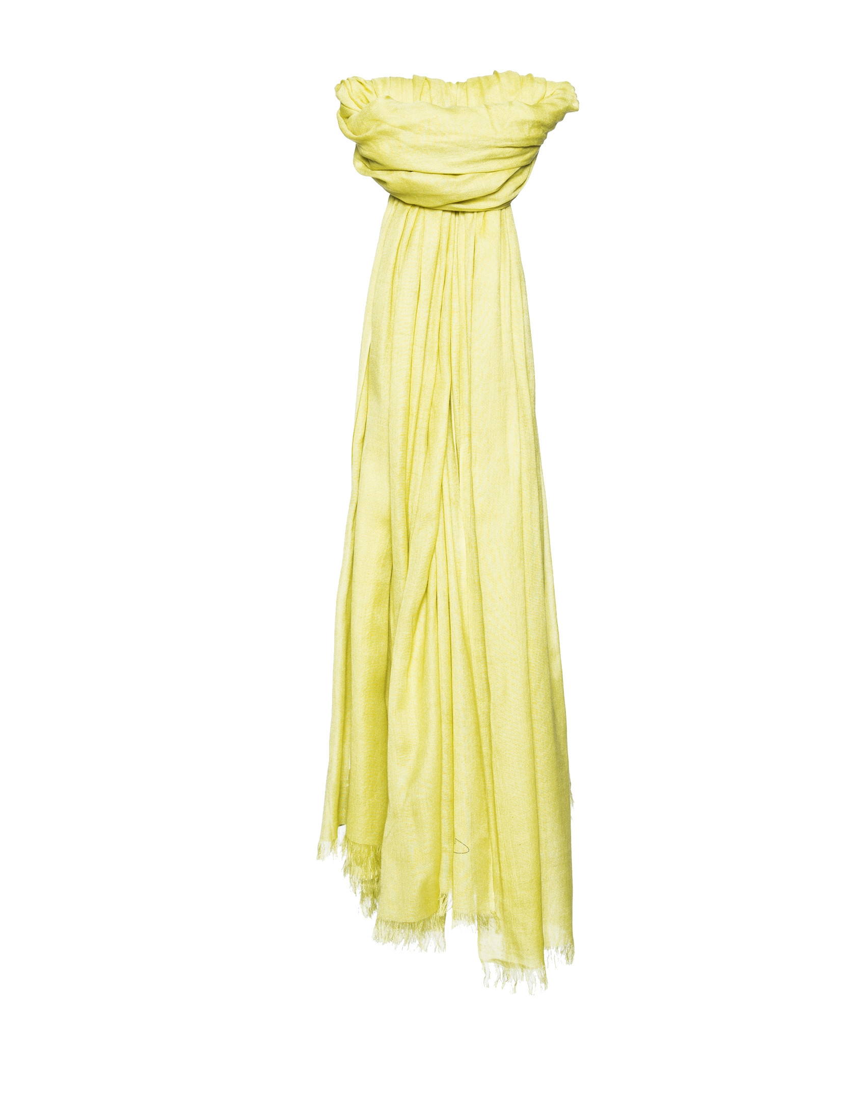 Foulard liso amarillo