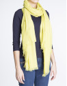 Foulard liso amarillo