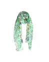 Foulard estampado fantasía verde