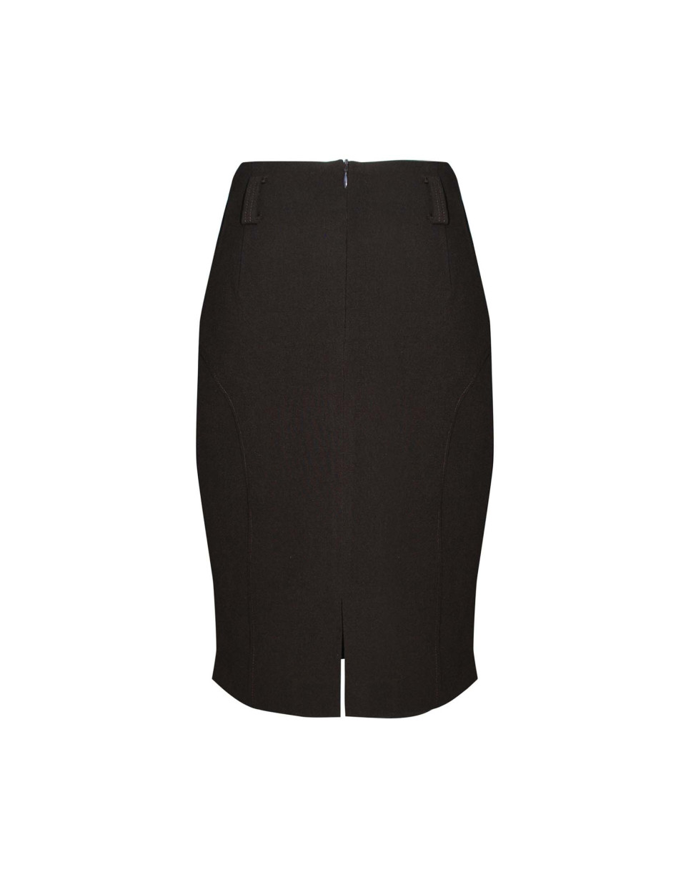Brown skirt with pockets