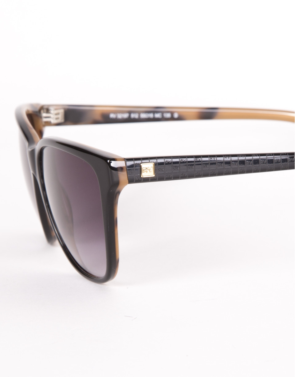 Oversize lady sunglasses in Matt Grey color