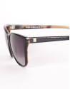 Oversize lady sunglasses in Matt Grey color