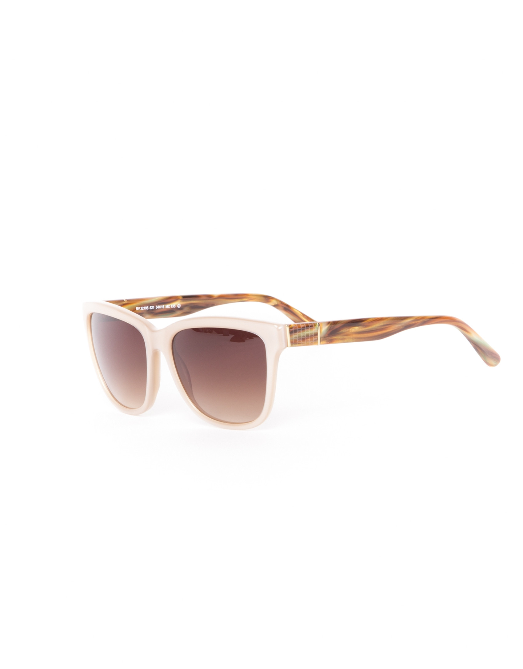 Gafa mujer forma cuadrada beige