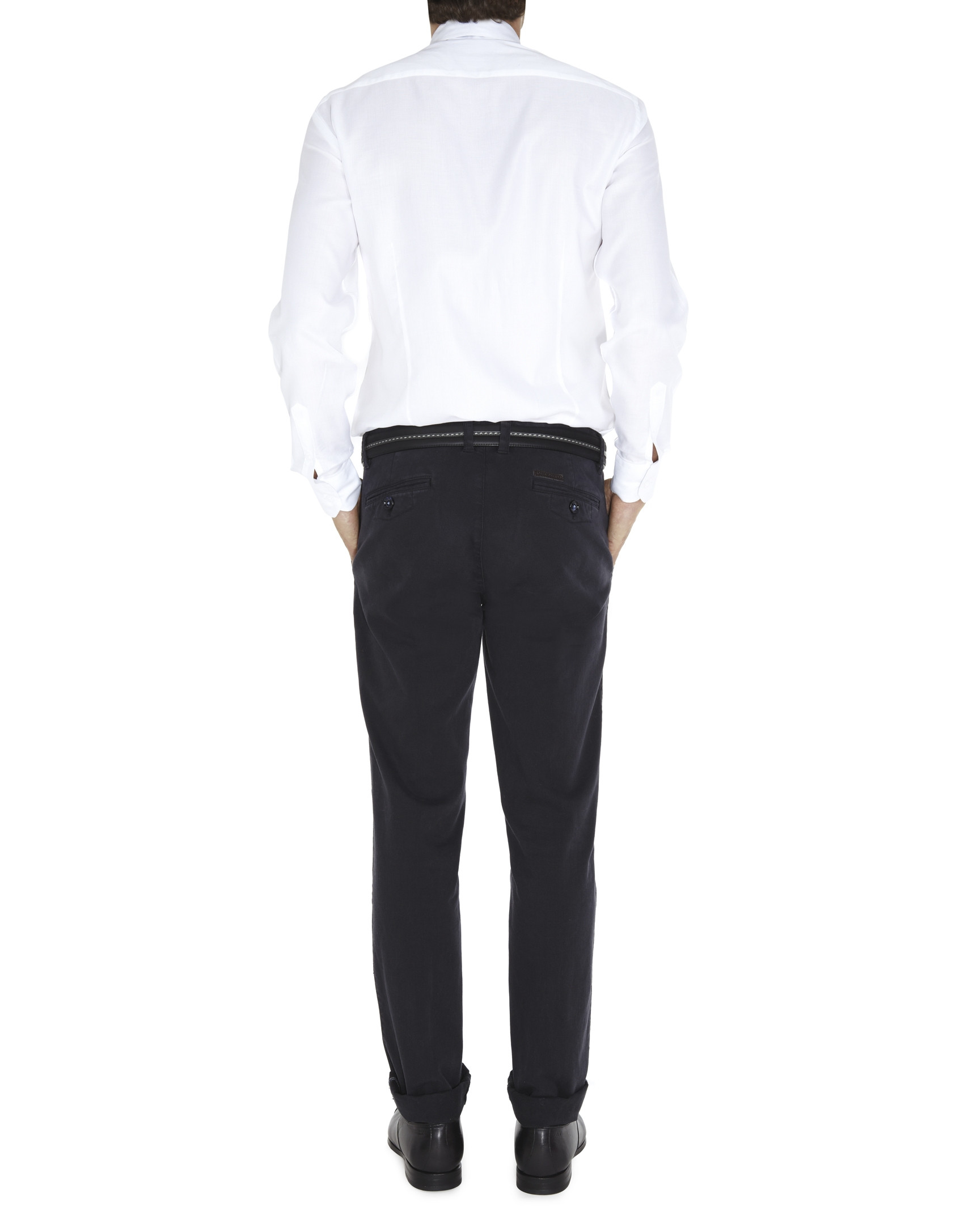 Micro-structured dressy shirt 