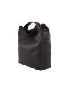 Bolso Tote Albert negro piel grabado RV