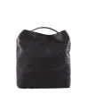 Bolso Tote Albert negro piel grabado RV