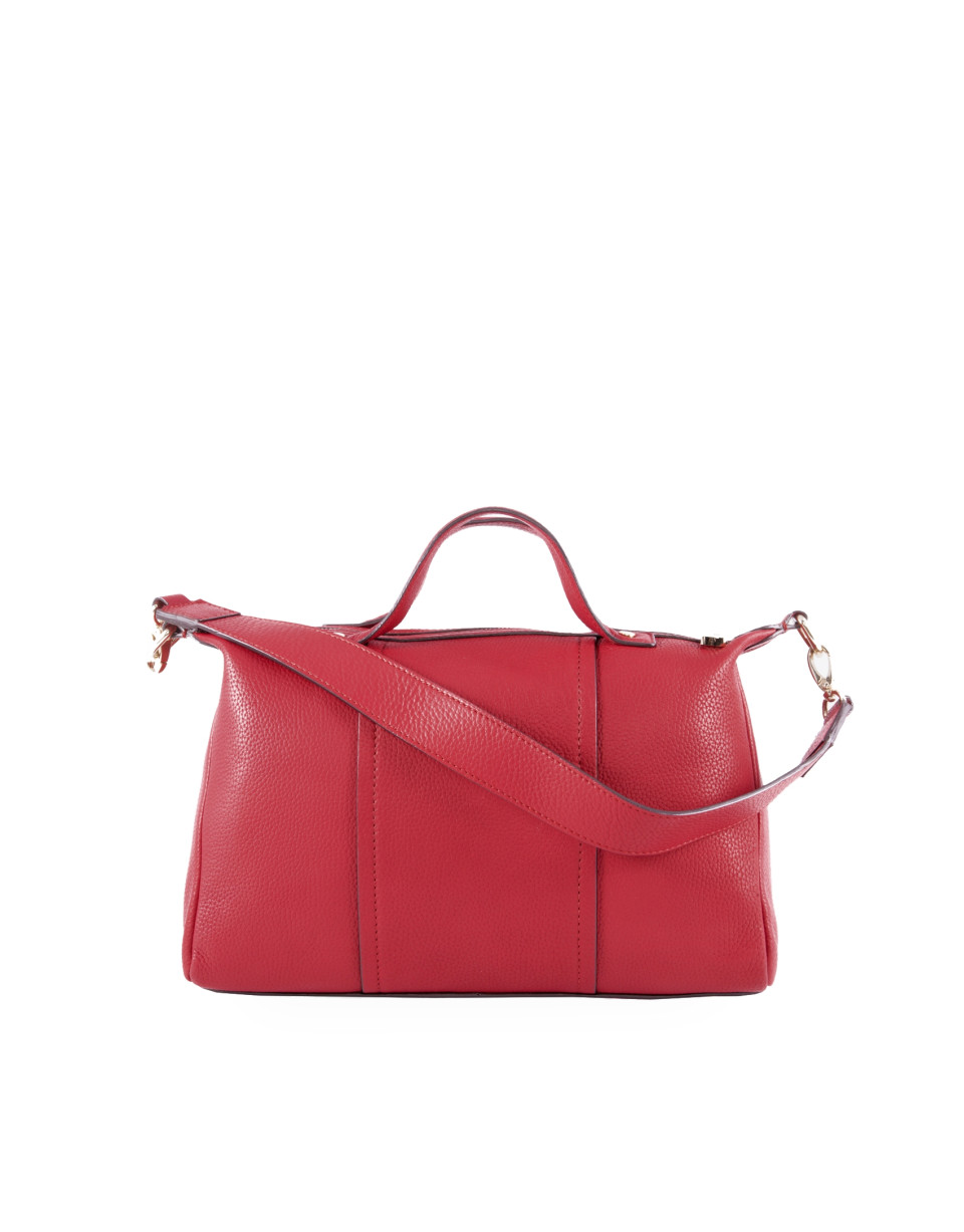 Samuel red leather bag 