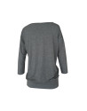 Camiseta gris fucsia Pop Art