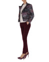Floral print windbreaker 