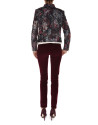 Floral print windbreaker 