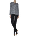 Hounds tooth print blouse 