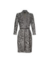 Brown tones Pop Art dress