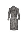 Brown tones Pop Art dress