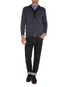 chaqueta efecto doble prenda