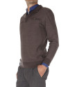 Turtleneck sweater with pockets