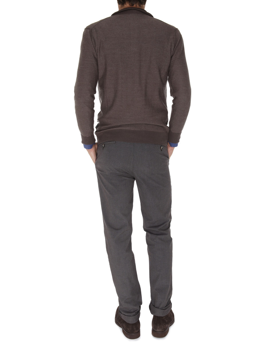 Turtleneck sweater with pockets