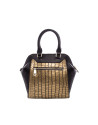 Jude Bronze metallic alligator.