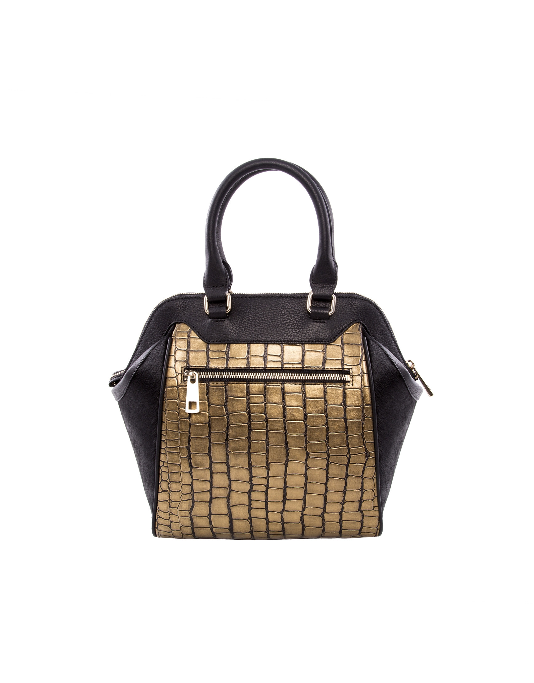 Jude Bronze metallic alligator.
