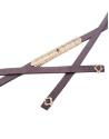 Purple tie belt 