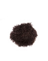 Cuello tubular pelo marrón