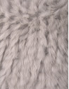 Beige rabbit fur shrug