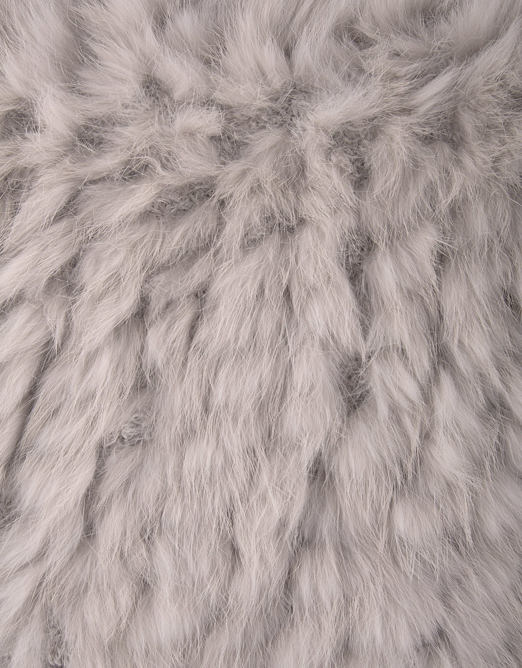 Cubre hombros pelo conejo beige