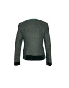 Bottle green tweed jacket