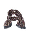foulard estampado
