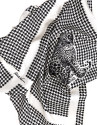 Pañuelo estampado pata de gallo