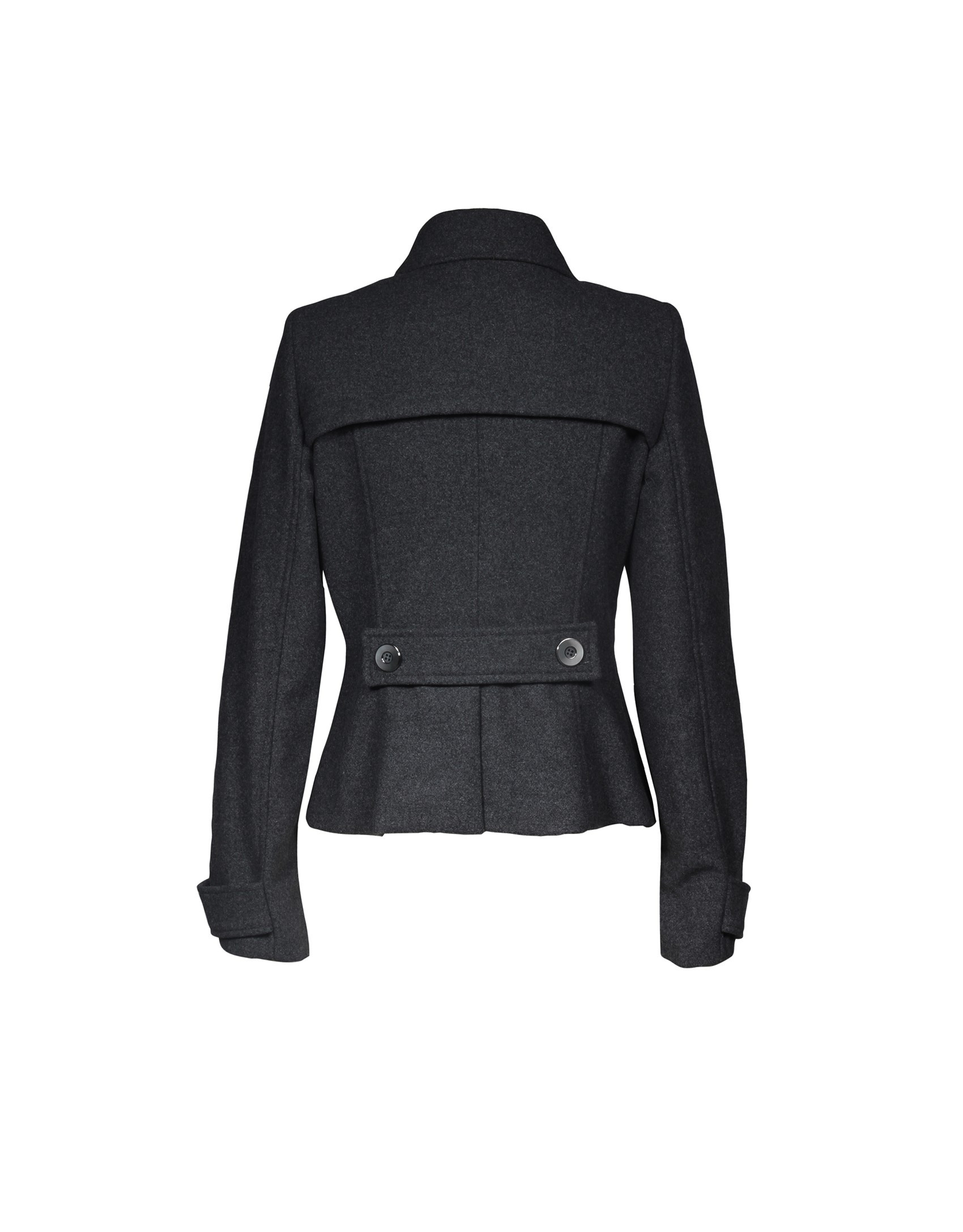 Chaquetón corto gris